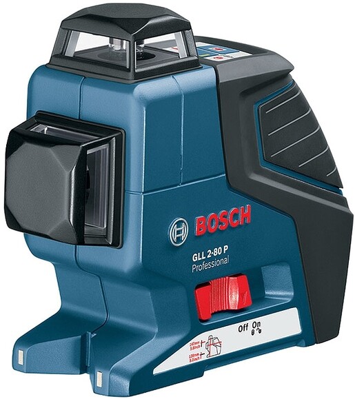Лінійні лазери (будівник площин) Bosch GLL 2-80 P + BM1 в L-Boxx (0601063208)
