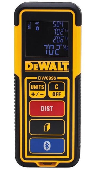Дальномер лазерный DeWALT DW099S изображение 4