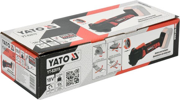 Багатофункціональний Інстурмент Yato YT-82819 (без акумулятора і ЗП) фото 6