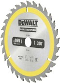 Диск пильный DeWALT CONSTRUCTION DT1935, 165х20 мм, 30z