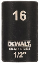 Головка торцева ударна DeWALT "IMPACT", 1/2 "х16 мм (DT7534)