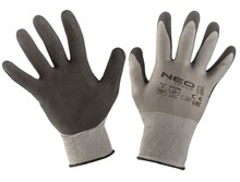 Перчатки Neo Tools рабочие с латексным покрытием пена р.9 (97-617-9)