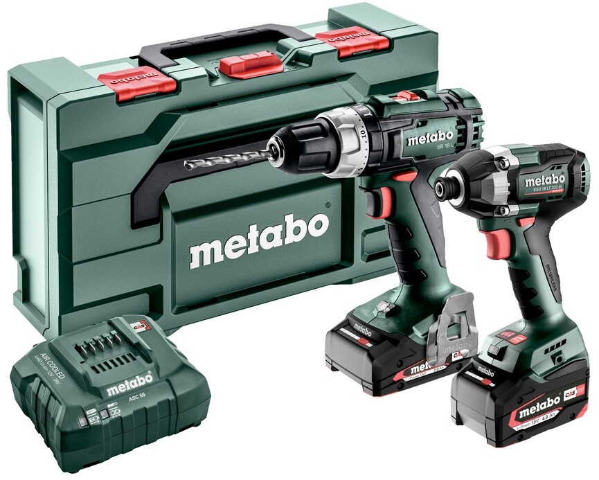 

Комплект аккумуляторных инструментов Metabo COMBO SET 2.8.6 18V (685198000)