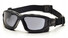 Захисні окуляри Pyramex i-Force XL Gray Anti-Fog чорні (2АИФО-XL20)