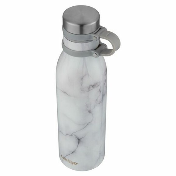 Термобутылка Contigo Matterhorn Couture 590 мл White Marble (2104548) изображение 2