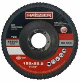 Круг лепестковый Haisser коничный 125х22.2, P60, Т29 (97098)