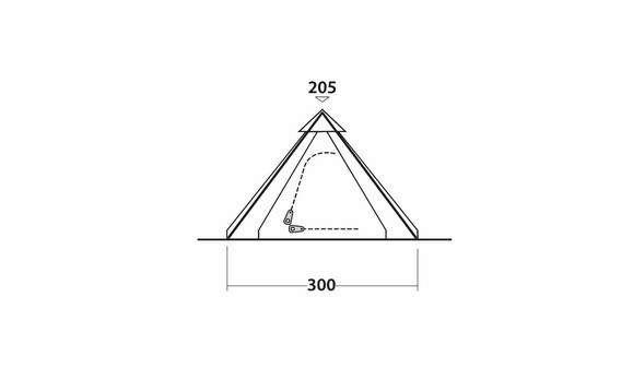 Палатка четырехместная Easy Camp Bolide 400 Rustic Green, 120405 (929565) изображение 8