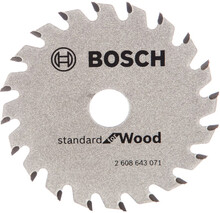 Диск пиляльний по дереву Bosch S.f. Wood 85x15 мм, 20Т (2608643071)