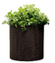 Горшок для цветов Keter Cylinder Planter M, коричневый (7290103664190)