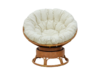 Круглое кресло-качалка CRUZO Papasan Swivel diam, 115 cм (kk0014)