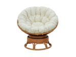 Круглое кресло-качалка CRUZO Papasan Swivel diam, 115 cм (kk0014)