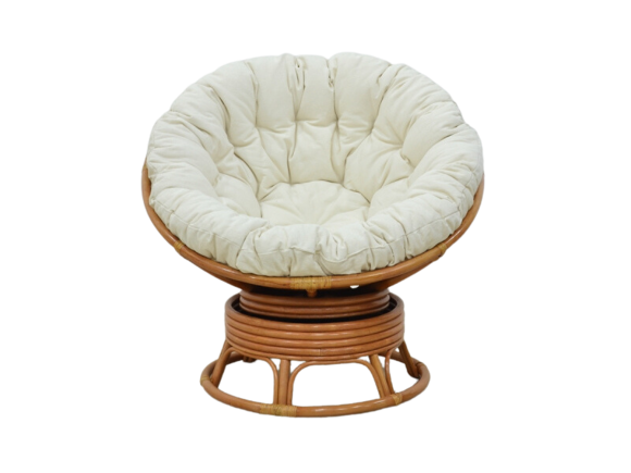 Круглое кресло-качалка CRUZO Papasan Swivel diam, 115 cм (kk0014)