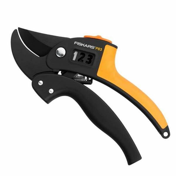 

Секатор с храповым механизмом Fiskars PowerStep Р83, 111670 (1000575)