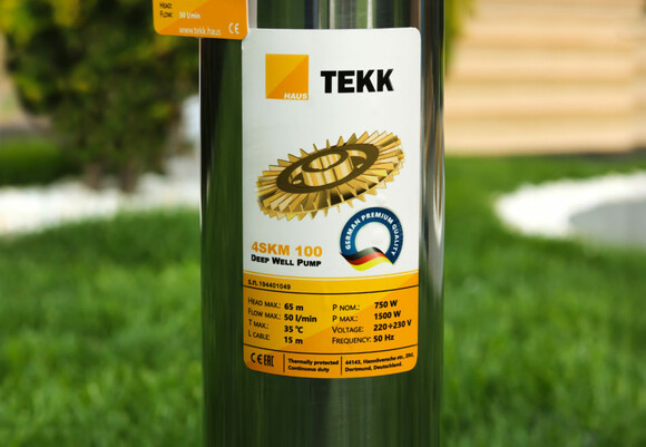 Глибинний насос TEKK HAUS 4SKM-150 (1000048) фото 5