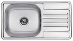 Кухонна мийка Kroner KRP Satin-7642, 0.8 мм (CV025282)