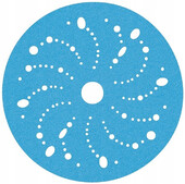 Шлифовальный круг 3M Hookit 325U, 150 мм, P180 (blue) (51375)