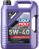 Синтетическое моторное масло LIQUI MOLY Synthoil High Tech SAE 5W-40, 5 л (1925)