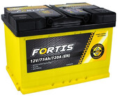 Автомобильный аккумулятор Fortis 12В, 75 Ач (FRT75-00L)