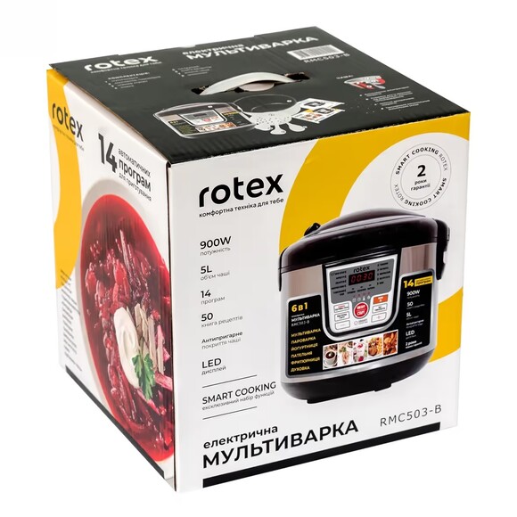 Мультиварка Rotex RMC503-B изображение 6