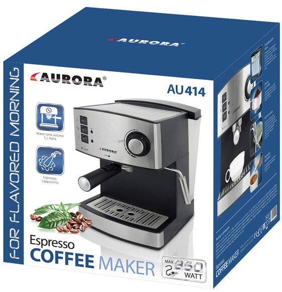 Кофеварка рожковая AURORA (AU414) изображение 10