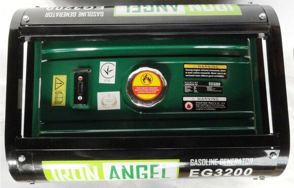Двопаливний генератор Iron Angel EG3200 LPG фото 4