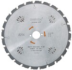 Пильний диск Metabo 254x30, HW/CT 24 WZ5 ° (628220000)