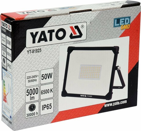 Прожектор с SMD-диодным излучателем Yato YT-81825 изображение 3