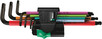 Набор Г-образных ключей Wera 950/7 Hex-Plus Multicolour Magnet 1 (05022534001)