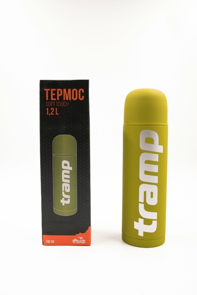 Термос Tramp Soft Touch 1.2 л Желтый (TRC-110-yellow) изображение 2