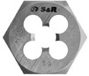 Плашка гексагональна S&R M6x1.0 мм (111203006)
