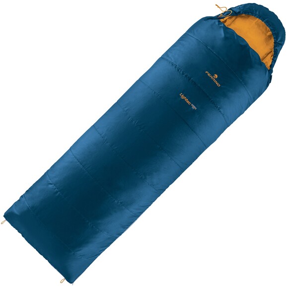 Спальний мішок Ferrino Lightec Shingle SQ/-2°C Blue/Yellow Left (86266IBBS)