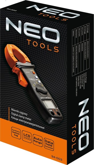 Кліщі електровимірювальні Neo Tools (94-003) фото 3