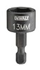 Головка торцева магнітна DeWALT Extreme Impact 1/4"х13х35 мм (DT7464)
