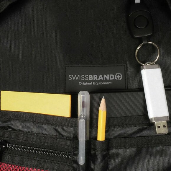 Рюкзак городской Swissbrand Ribe 21 Black (SWB_BLRIB001X) изображение 6