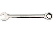 Ключ рожково-накидний з тріскачкою Yato 16мм/210мм (YT-0197)