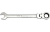 Ключ рожково-накидний з тріскачкою і шарніром Yato 13мм/180мм (YT-1679)