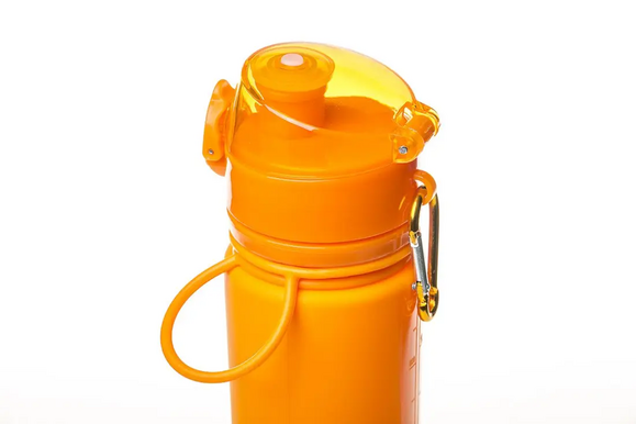Бутылка силиконовая Tramp 700ml, оранжевая (TRC-094-orange) изображение 3