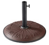 Подставка для зонта бетонная Time Eco TE-H1-15, шоколад с часами (4008133756449BROWNC)