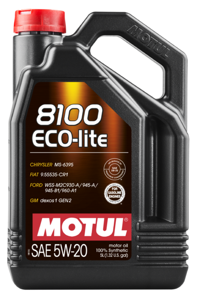 Моторна олива MOTUL 8100 Eco-lite 5W20 5 л (109104)