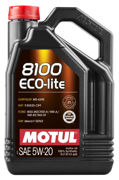 Моторное масло MOTUL 8100 Eco-lite 5W20 5 л (109104)