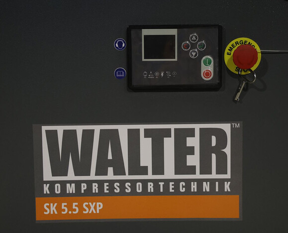 Гвинтовий компресор з ремінним приводом WALTER SK 5.5 SXP фото 4