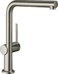 Смеситель для кухни Hansgrohe Talis M54 72840800 однорычажный, 1jet, цвет сталь