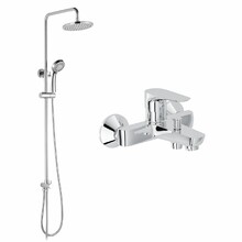 Змішувач для ванни Volle Dios з душовою системою, cromo (SET20230923)