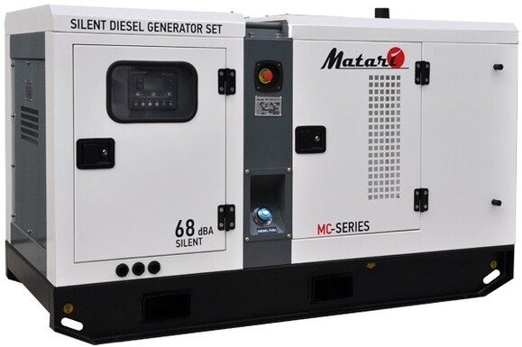 Електростанція дизельна Matari MC25S (Isuzu + Stamford)