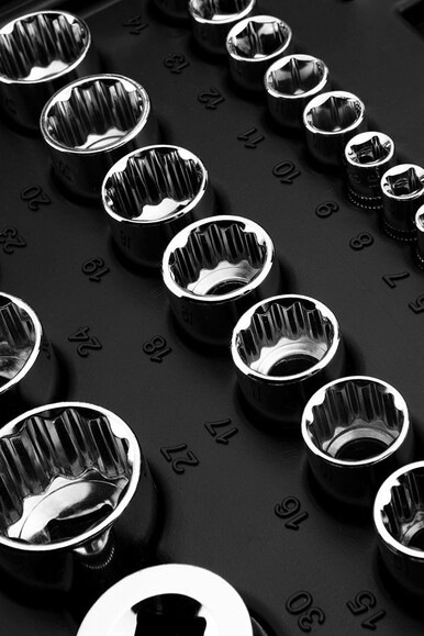 Набір торцевих головок Neo Tools 1/2, 1/4,  86 шт (10-060) фото 5