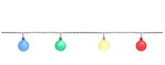 Гірлянда новорічна мультикольорова Anna's Collection Декоративні лампочки, 15 м (8713619349652)