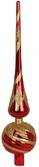 Верхівка на ялинку Jumi, 31 см, пластик, червона (5900410444454)