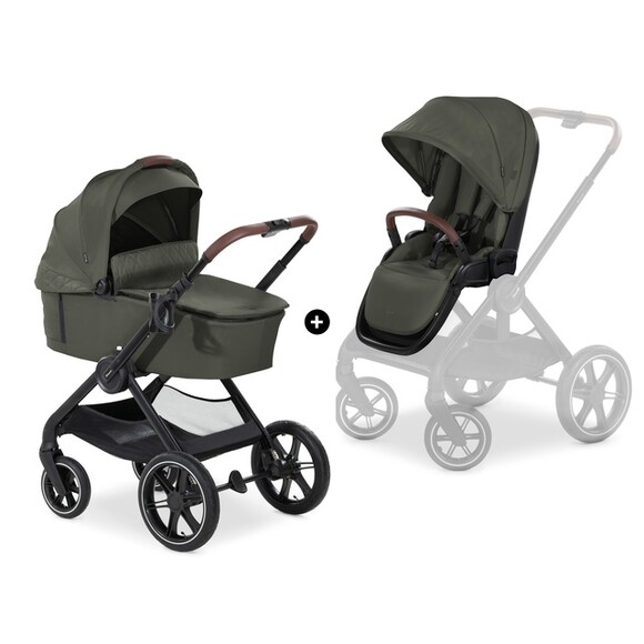 Детская коляска 2 в 1 Hauck Walk N Care Air (dark olive) (16549-2) изображение 2