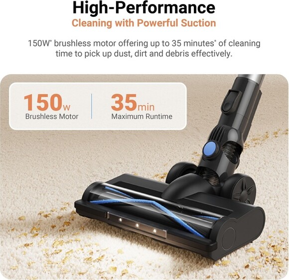 Пылесос Mova Cordless Vacuum Cleaner J10 (1094512) изображение 3