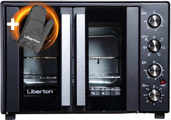 Электропечь Liberton LEO-600 (black) изображение 8